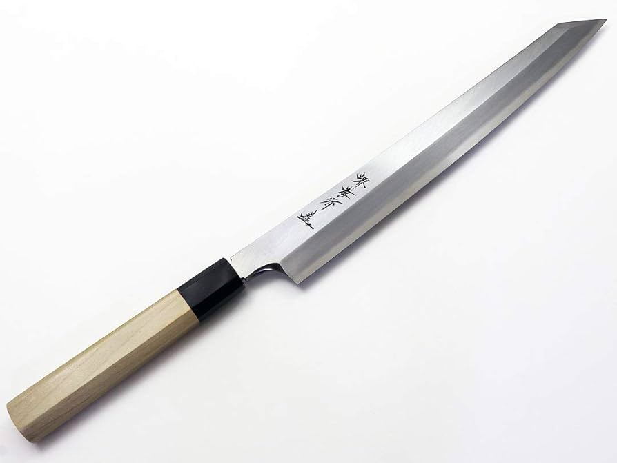 特価！！銀三鋼　菜切り包丁 銀三鋼 梨地 切付牛刀 – つば屋庖丁店